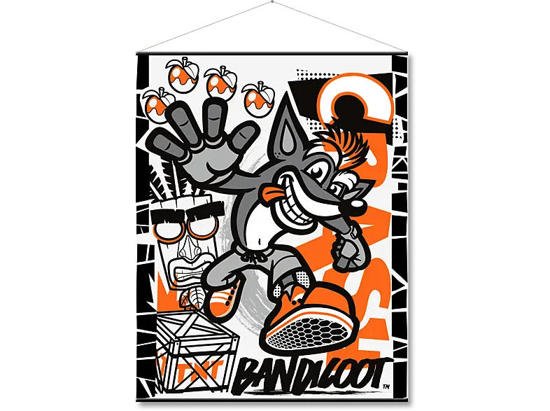 Crash Bandicoot Canvas Poster "Crash"