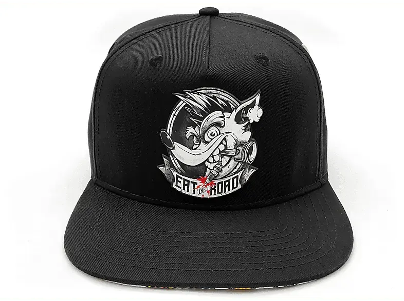 Crash Bandicoot Cap "Eat the Road" Black