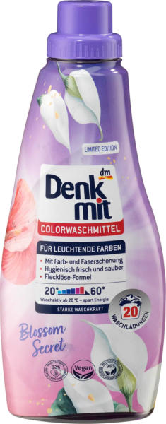 Denkmit Colorwaschmittel flüssig Blossom Secret