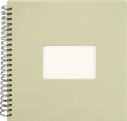 Paradies Fotoalbum Profi 30x30 cm, Hellgrün