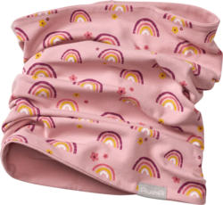 ALANA Loop Schal Pro Climate mit Regenbogen-Muster, rosa