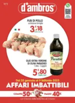 D'Ambros Affari imbattibili - al 09.02.2025