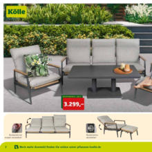 Pflanzen-Kölle: Gartenmöbel