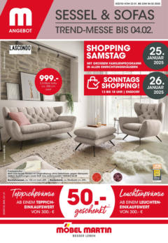 Möbel Martin Sessel & Sofas gültig ab dem 22.01.2025