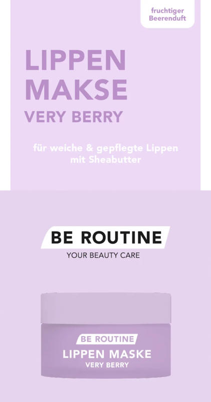 be routine Lippenmaske Very Berry