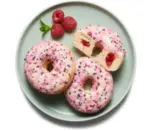 Kaufland хипермаркет Донът чийзкейк с малина от нашата пекарна - до 31-12-25