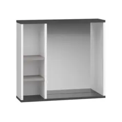 Огледало за баня с етажерка 65 x 72 x 20 см