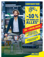 METRO METRO: CashBack Tage - ab 28.01.2025