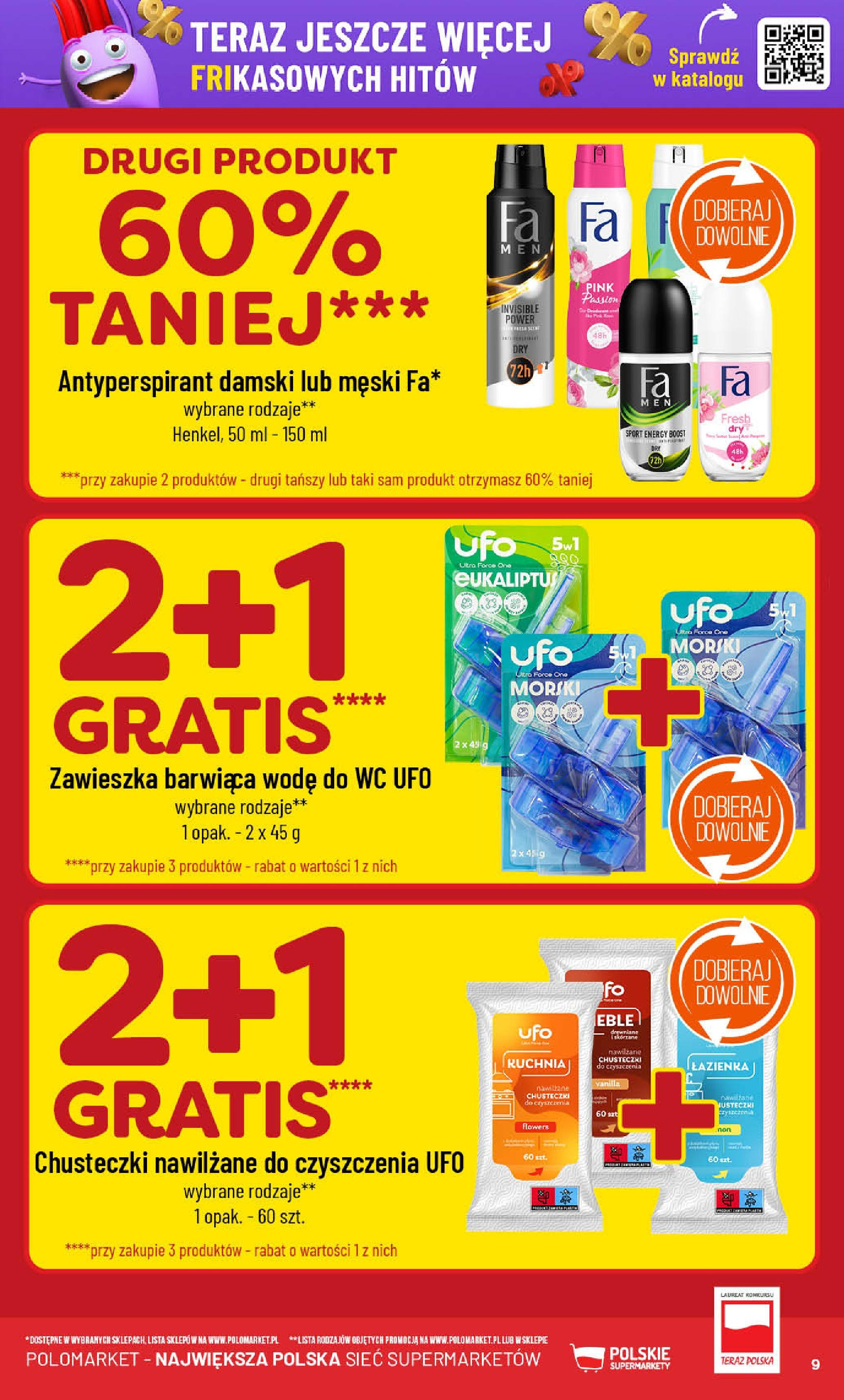 POLOmarket gazetka od jutra (22.01.2025) - Nowa PDF | Strona: 9 | Produkty: Antyperspirant