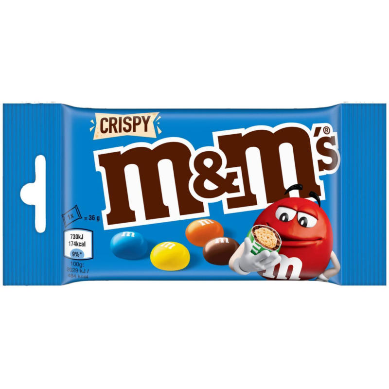 M&M Дражета различни видове