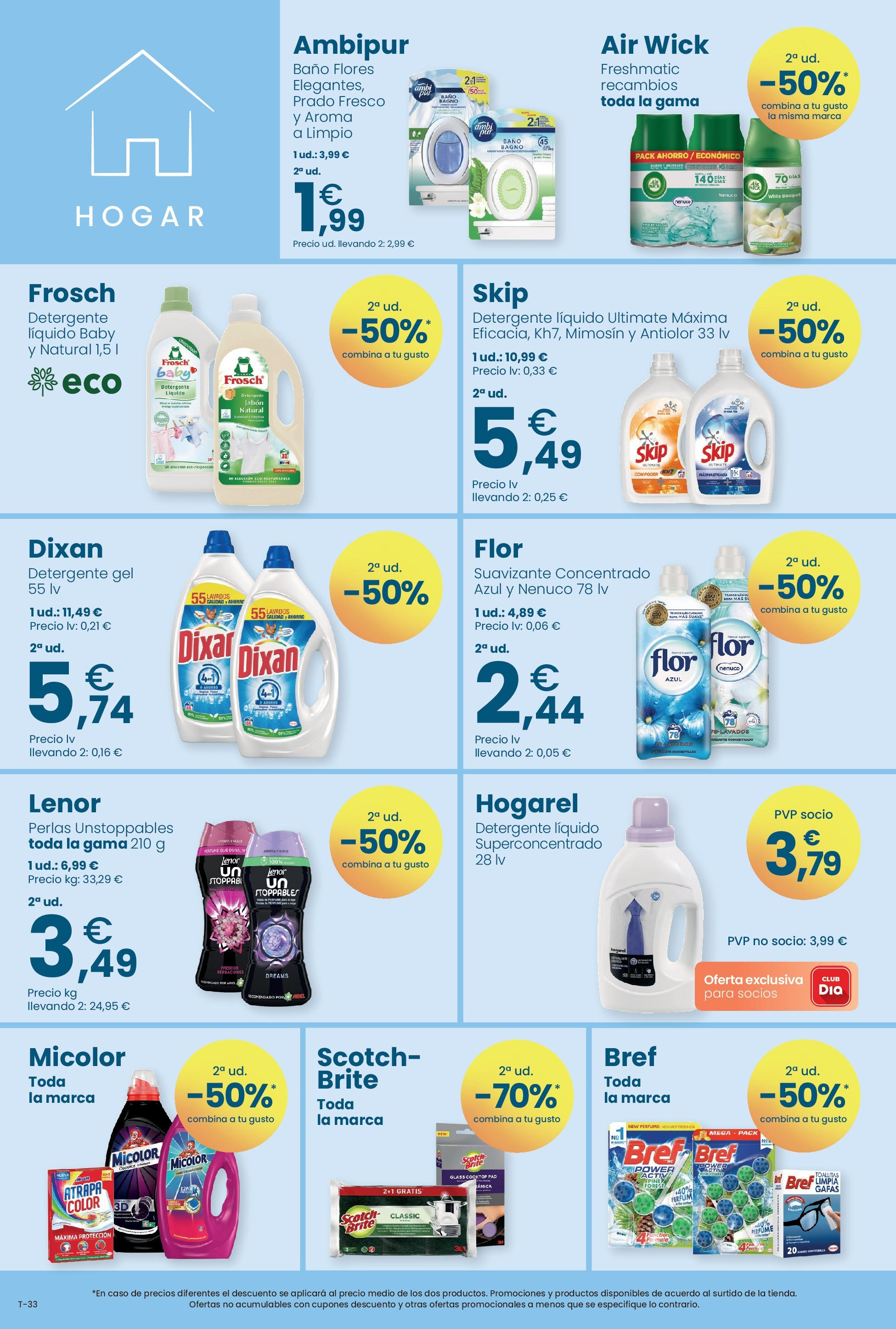 Clarel - Te traemos las mejores ofertas 21/01/2025 - 11/02/2025 | Página: 8 | Productos: Perfume, Detergente, Suavizante, Baño