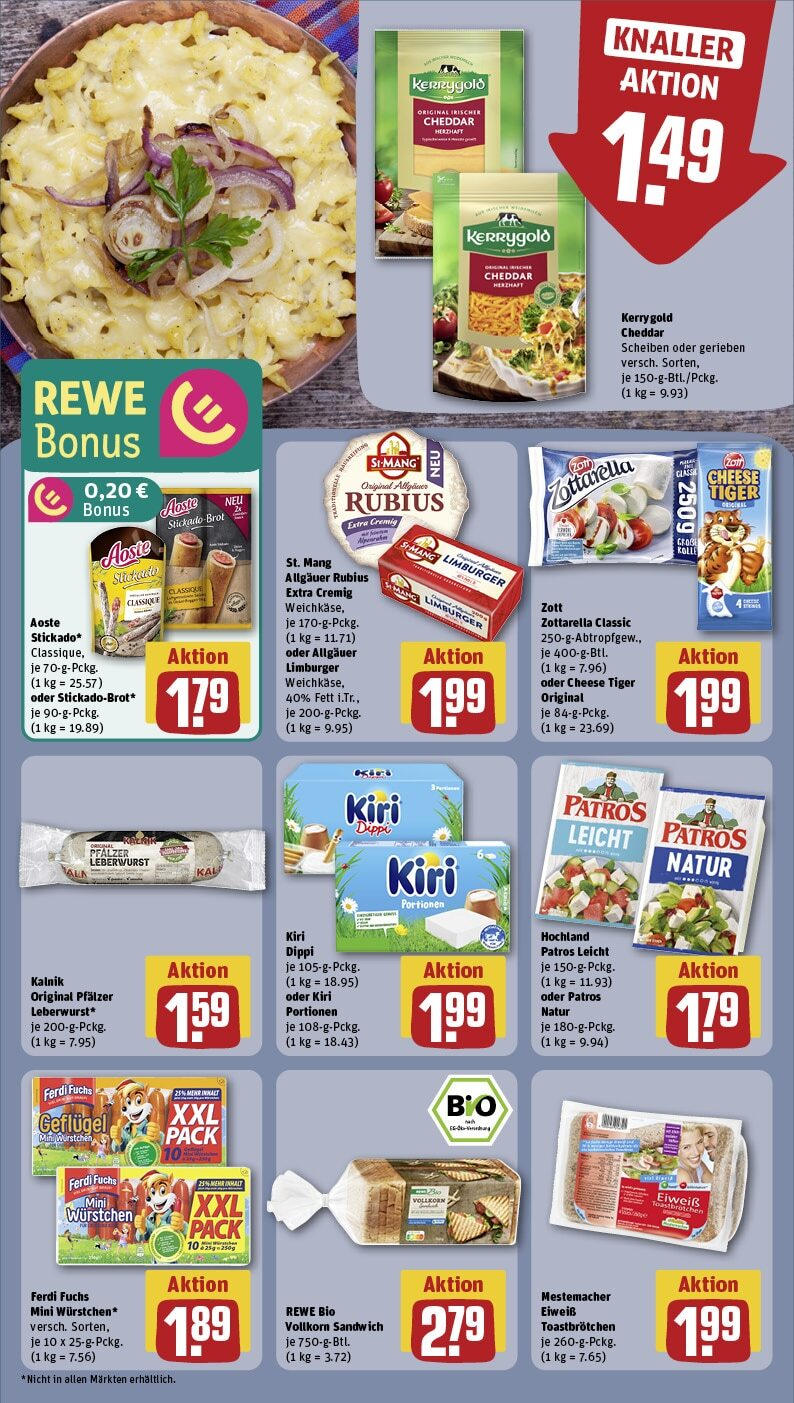 Rewe - Ober-Mörlen, Hasselhecker Straße 2 (ab 27.01.2025) zum Blättern » Angebote | Seite: 12 | Produkte: Patros