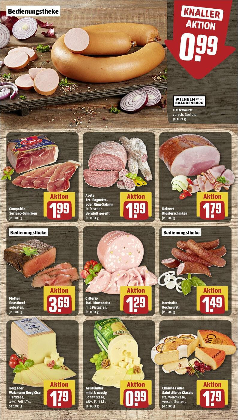 Rewe - Tostedt, Alte Kleinbahn 1 (ab 27.01.2025) zum Blättern » Angebote | Seite: 13 | Produkte: Baguette, Roastbeef, Grunlander