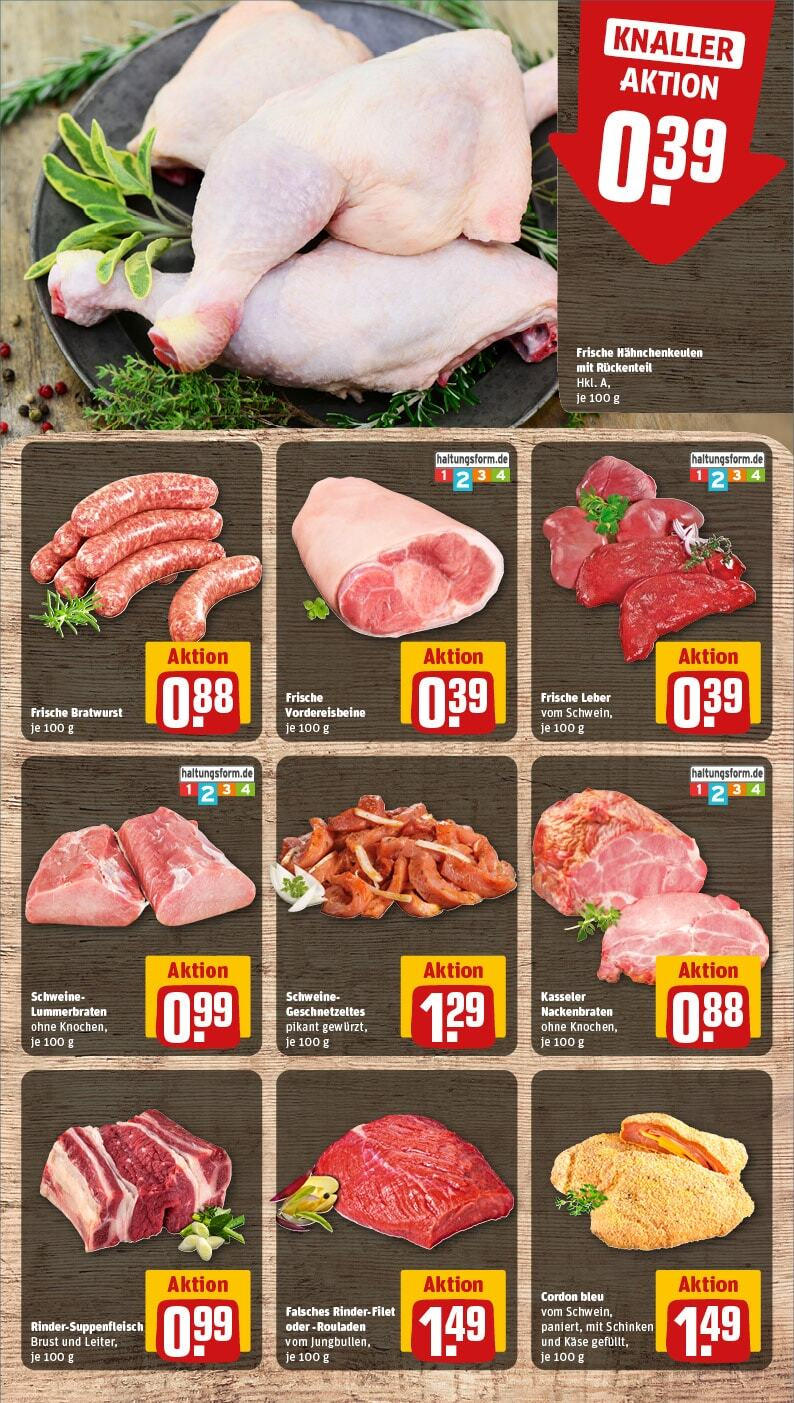 Rewe - Hückelhoven / Hilfarth, Fichtenstr. 2 (ab 27.01.2025) zum Blättern » Angebote | Seite: 12 | Produkte: Käse, Rinderfilet, Bratwurst, Schinken