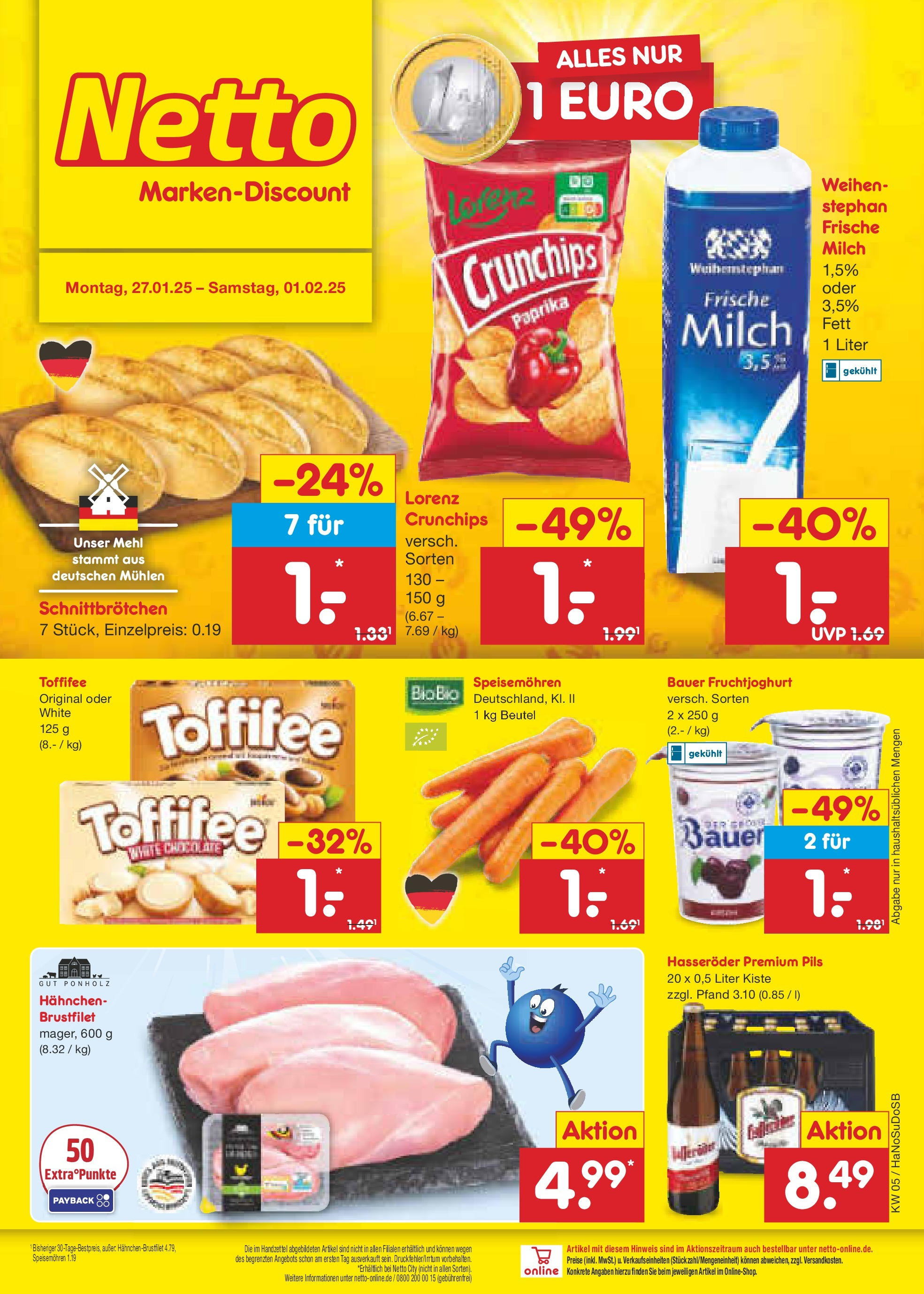 Netto Marken-Discount Wochenangebote (ab 27.01.2025) > Angebote