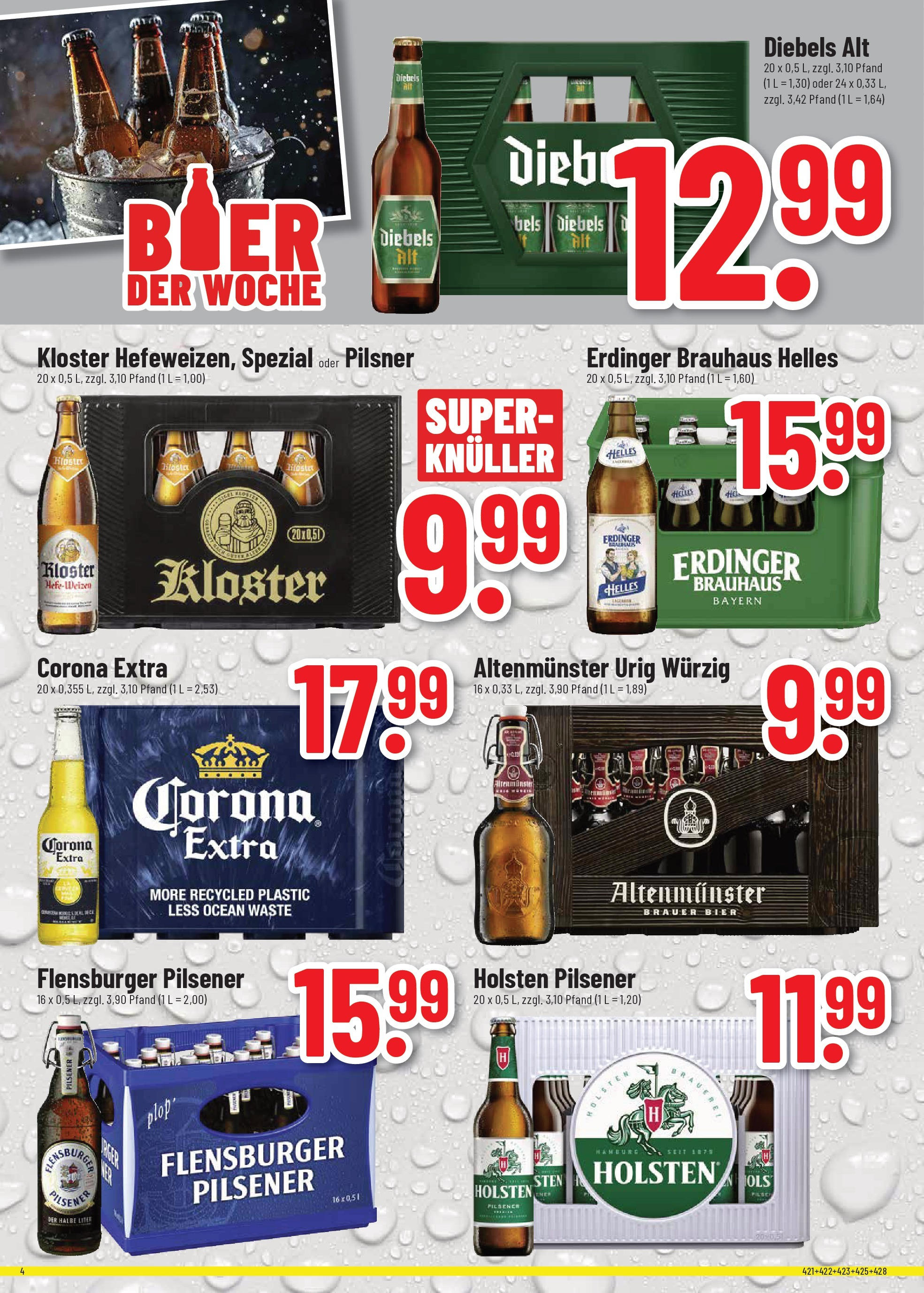 Trinkgut - Frankfurt Am Main, Victor-Slotosch-Straße 14 (ab 27.01.2025) » Angebote online | Seite: 4 | Produkte: Bier, Holsten, Flensburger, Diebels