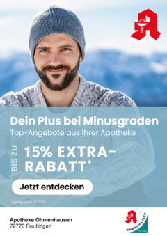 OFFERS - Top-Angebote in unserer Apotheke - online oder vor Ort. gültig ab dem 24.01.2025