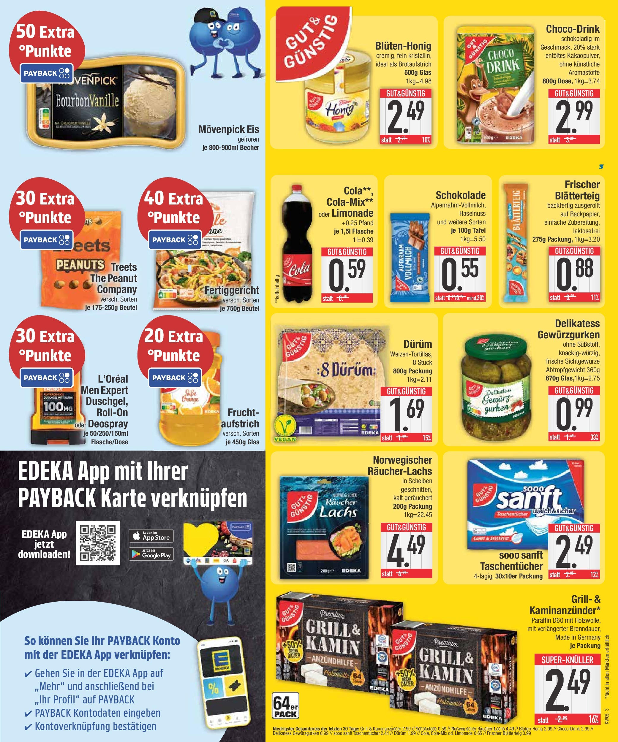 Edeka - Weißenburg, Schwärzgasse 5 (ab 27.01.2025) » Angebote Online | Seite: 3 | Produkte: Grill, Kamin, Räucherlachs, Deospray