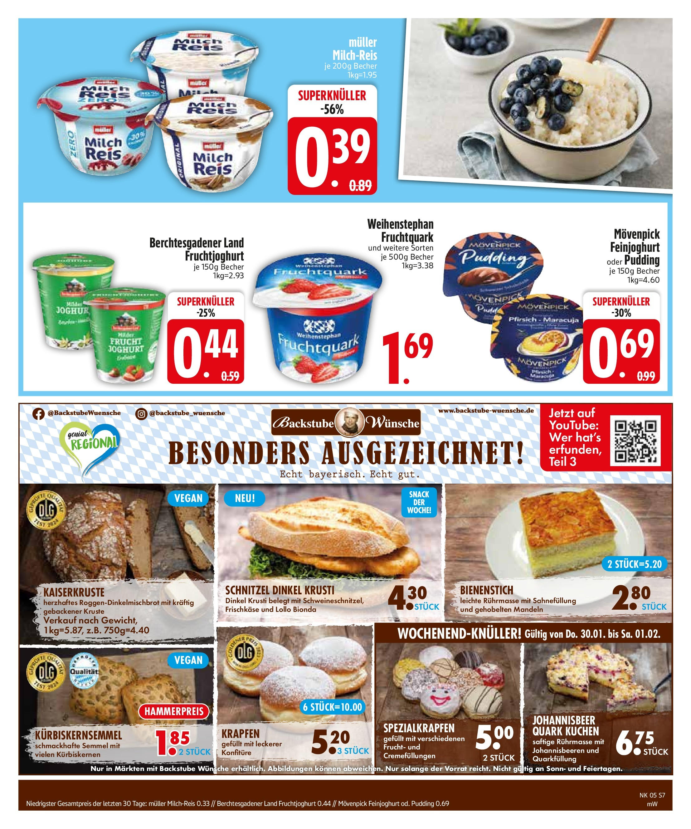 Edeka - Kirchseeon, Westring 5 (ab 27.01.2025) » Angebote Online | Seite: 9 | Produkte: Milch, Joghurt, Mandeln, Pfirsich