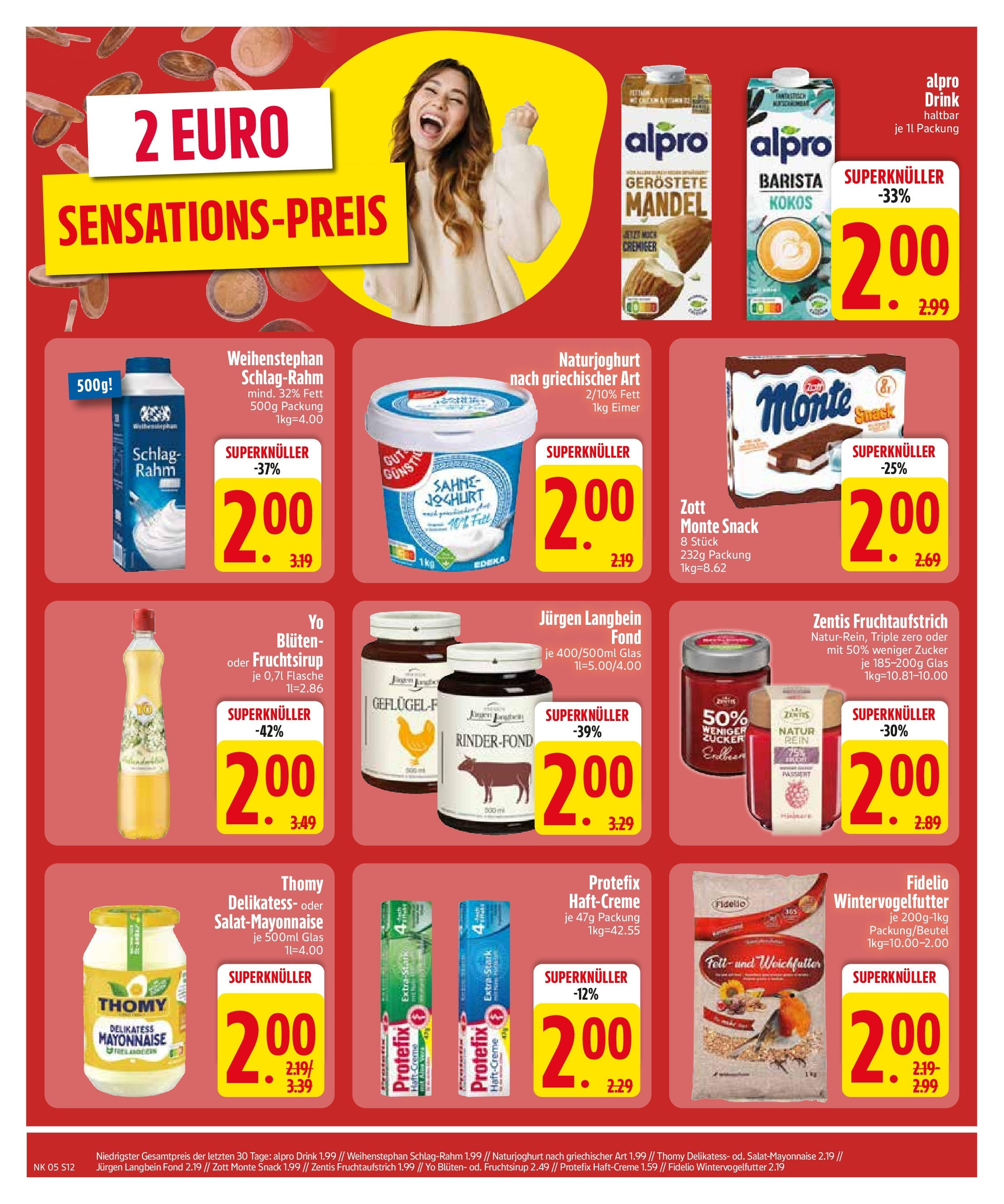 Edeka - Trostberg, Herzog-Otto-Straße 1 (ab 27.01.2025) » Angebote Online | Seite: 14 | Produkte: Joghurt, Creme, Mayonnaise, Sahne