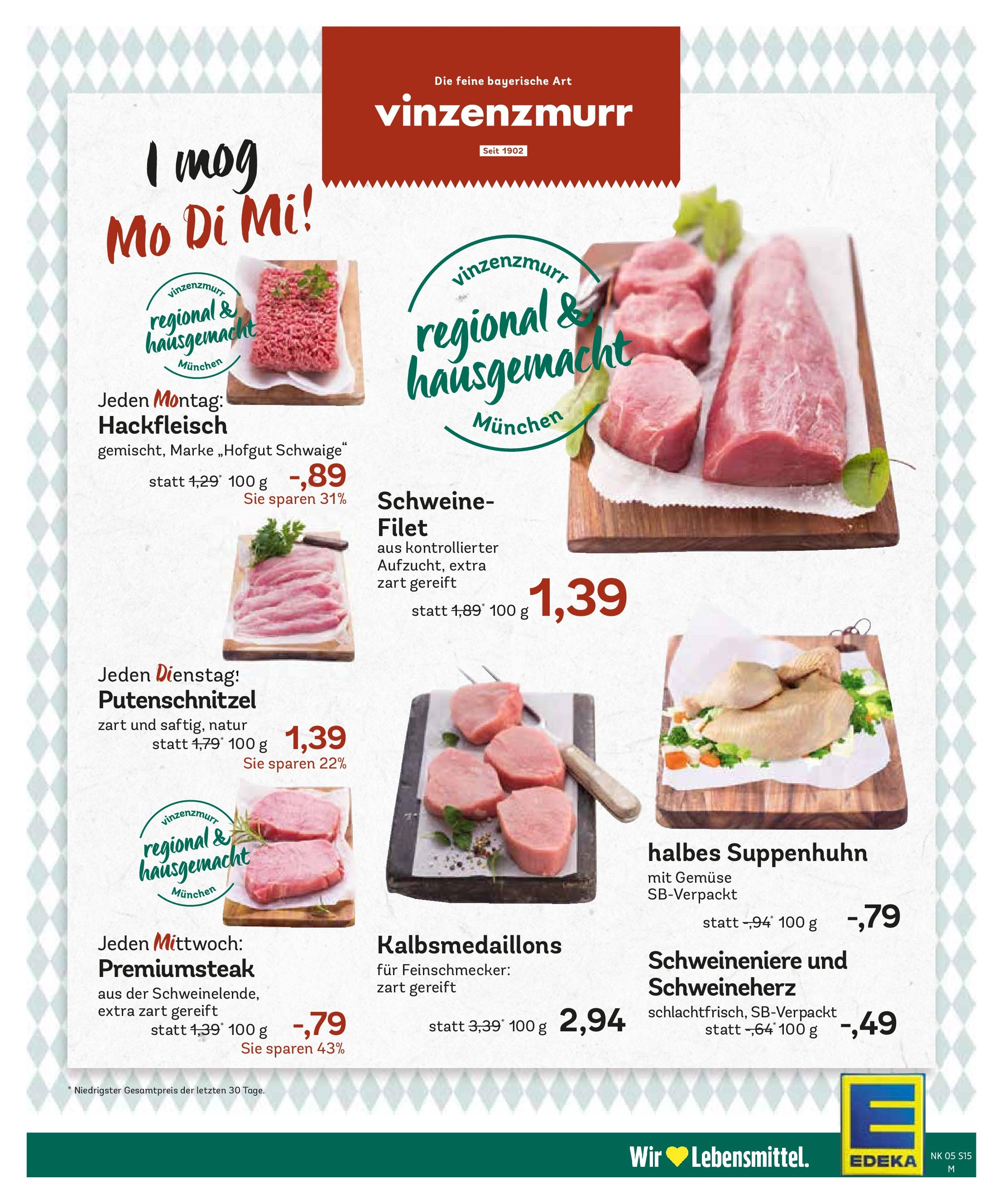 Edeka - Haar, Leibstraße 63 (ab 27.01.2025) » Angebote Online | Seite: 17 | Produkte: Gemüse, Putenschnitzel, Hackfleisch