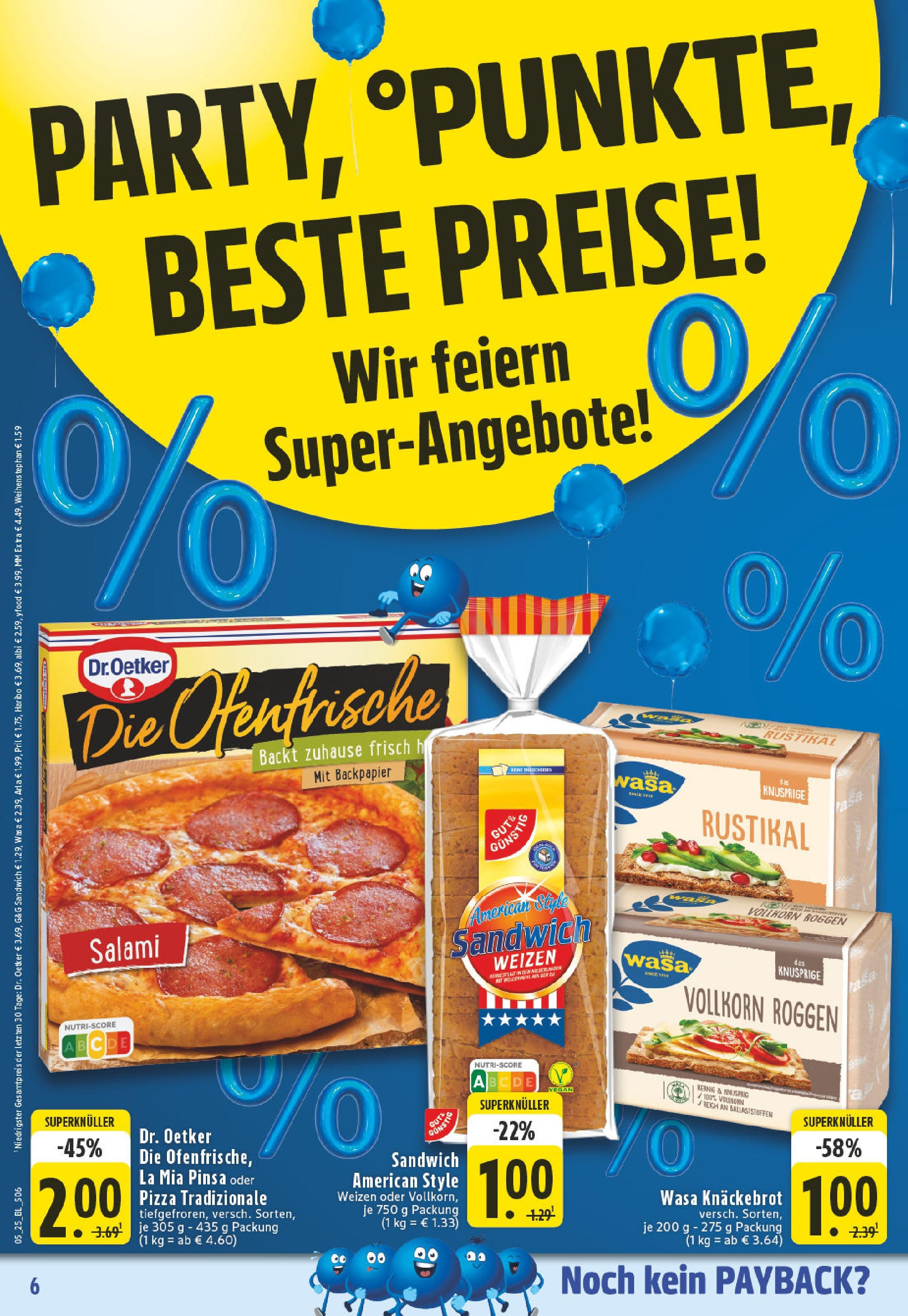 Edeka - Lippstadt, Otto-Hahn-Straße 1 (ab 27.01.2025) » Angebote Online | Seite: 6 | Produkte: Ofenfrische, Salami, Pizza, Pril