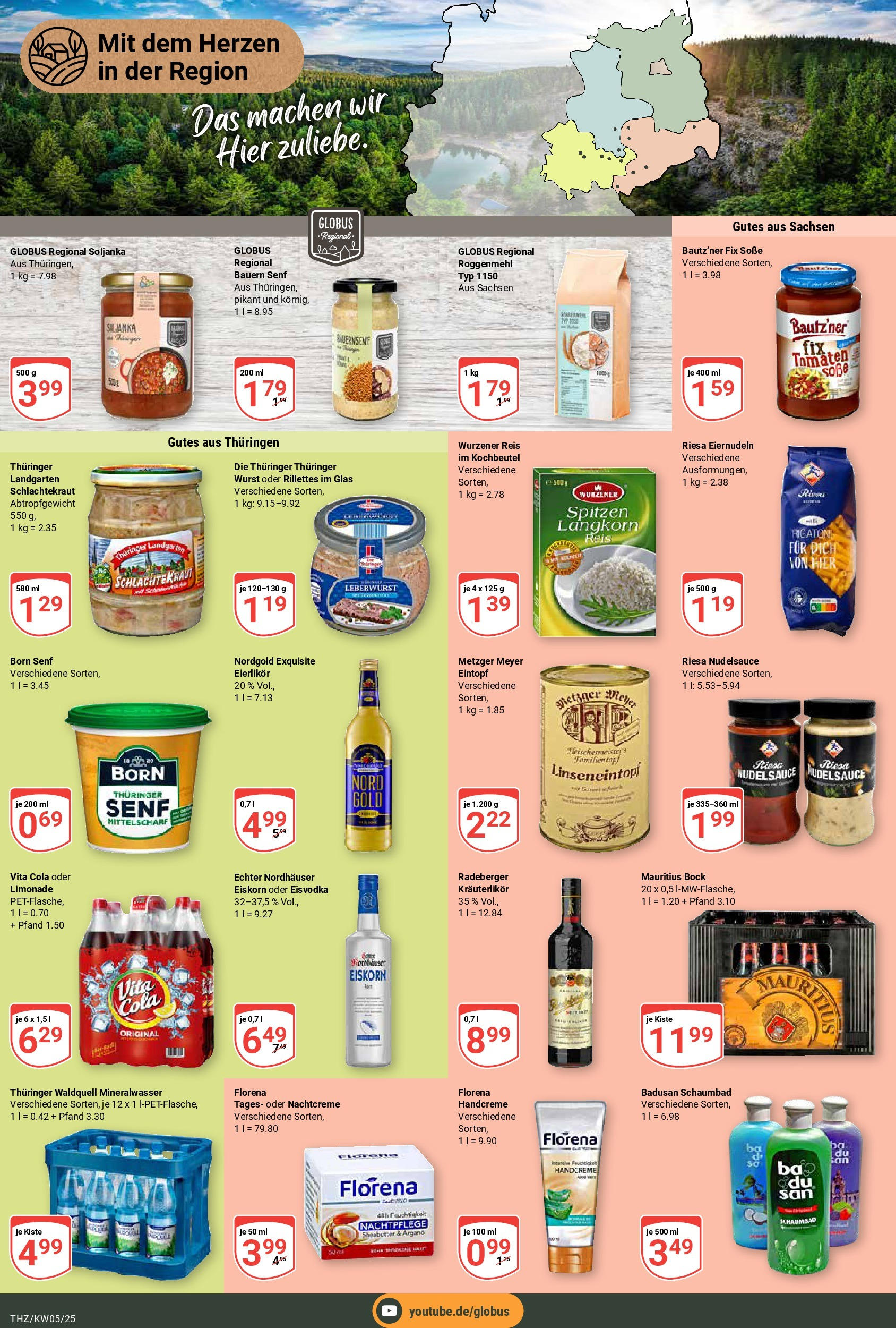 Globus - Zeitz, r Straße 3 (ab 27.01.2025) » Angebote online | Seite: 17 | Produkte: Tomaten, Mineralwasser, Wurst, Reis