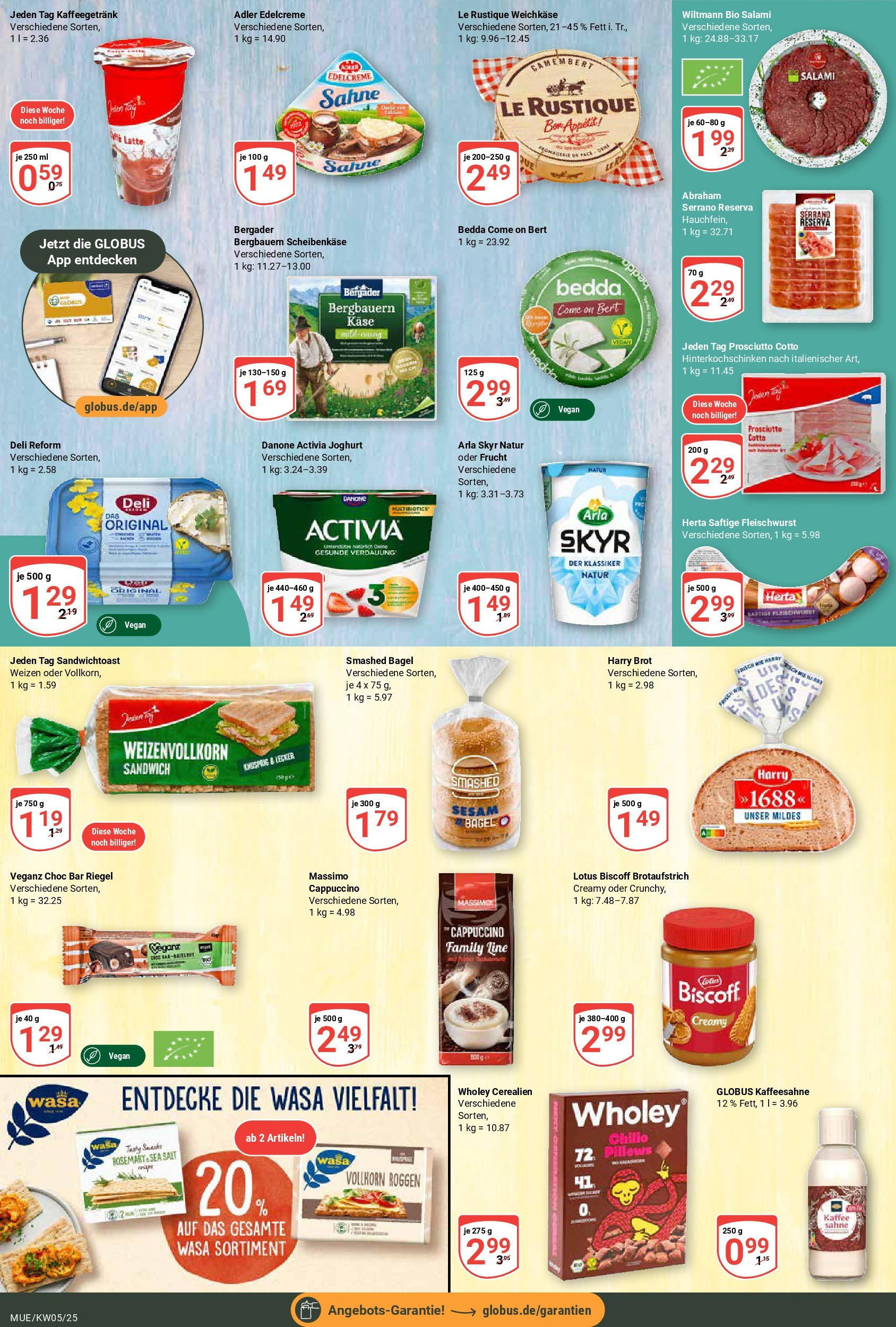 Globus - Mühldorf, Siemensstr. 18 (ab 27.01.2025) » Angebote online | Seite: 13 | Produkte: Activia, Danone activia, Käse, Joghurt