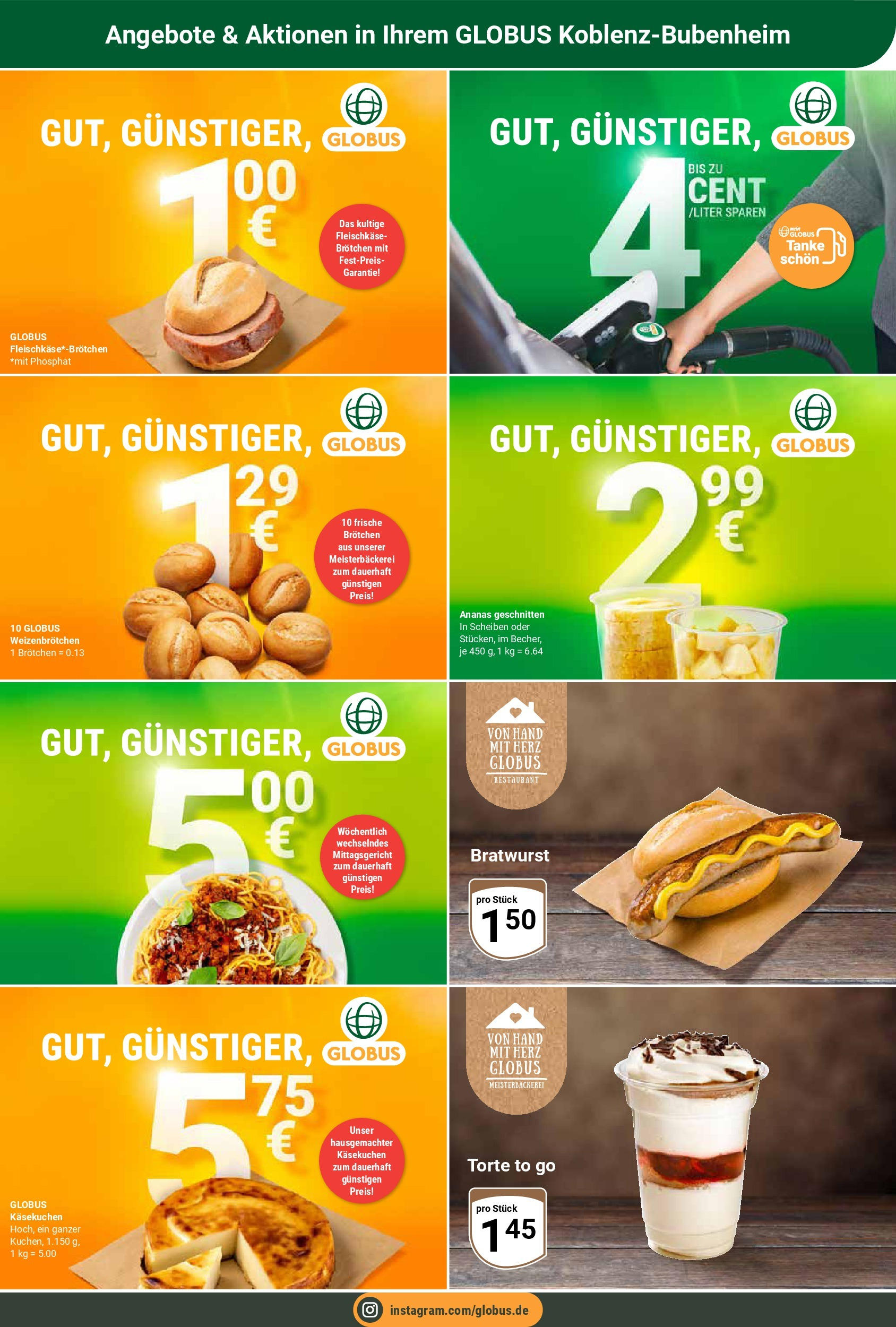 Globus - Koblenz-Bubenheim, Jakob-Caspers-Straße 2 (ab 27.01.2025) » Angebote online | Seite: 25 | Produkte: Bratwurst, Ananas