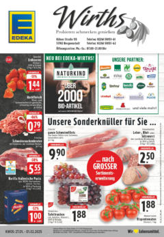 Edeka - Bergneustadt, Kölner Straße 1 gültig ab dem 27.01.2025