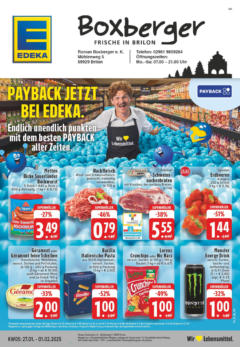 Edeka - Brilon, Mühlenweg 5 gültig ab dem 27.01.2025