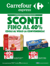 Sconti fino al 40%