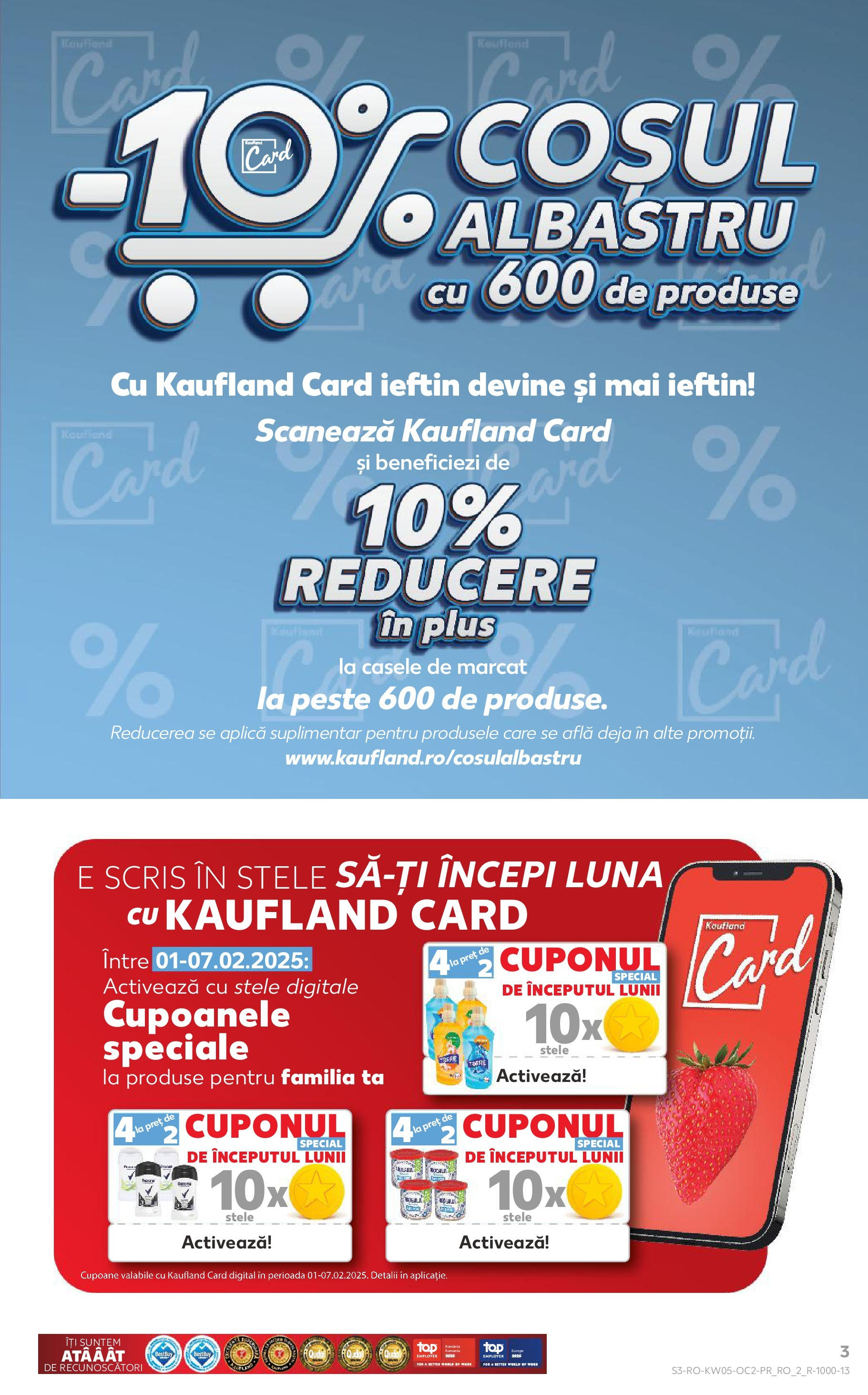 Catalog Kaufland - Deva 29.01.2025 - Revista si Oferta | Pagină: 3 | Produse: Pește