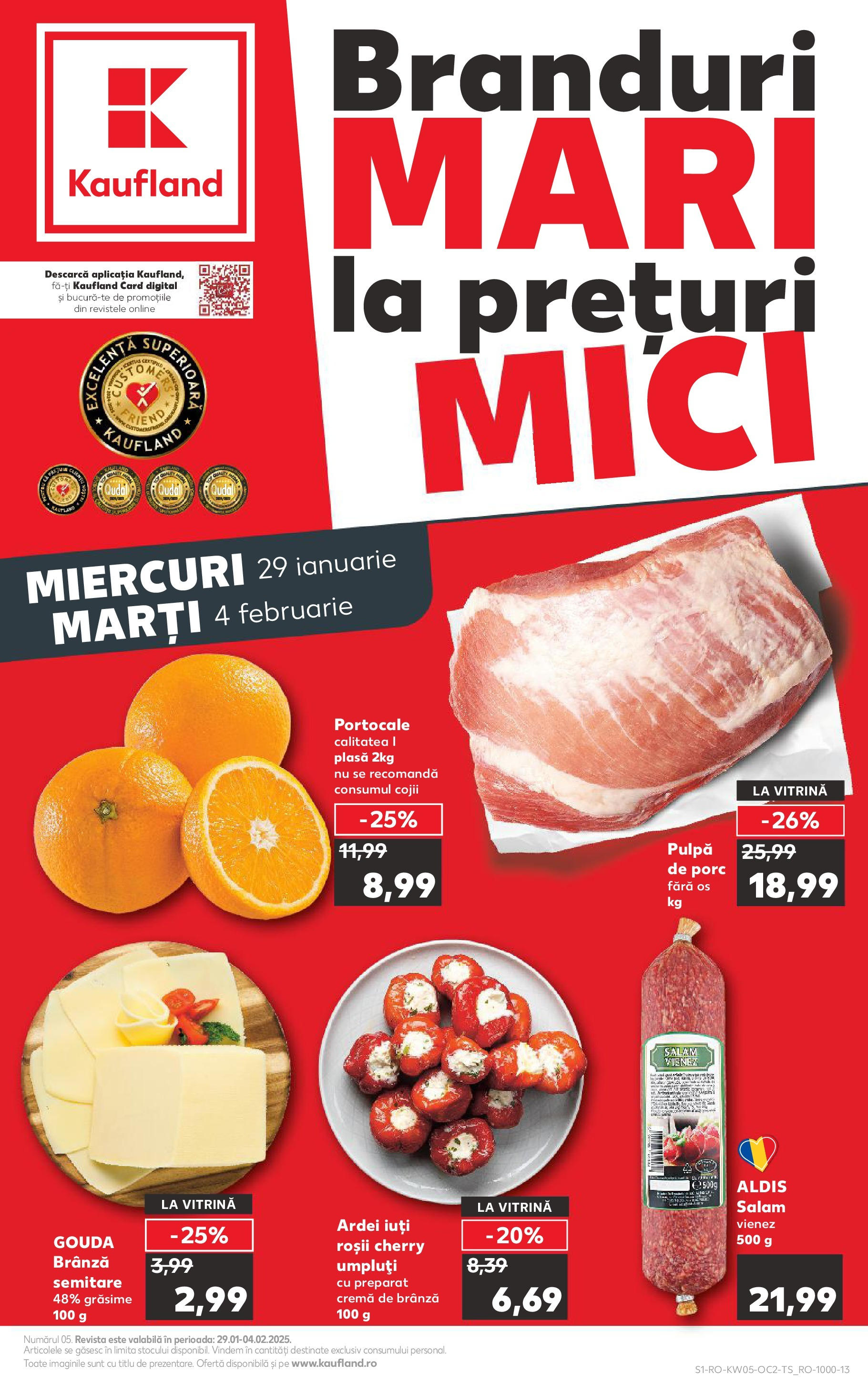 Catalog Kaufland de la 29.01.2025 - Revista "Catalog nou - Bucureşti" - Pagină 1