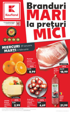 Previzualizarea de cataloage: Kaufland Catalog nou - Bucureşti valabil de la 29.01.2025