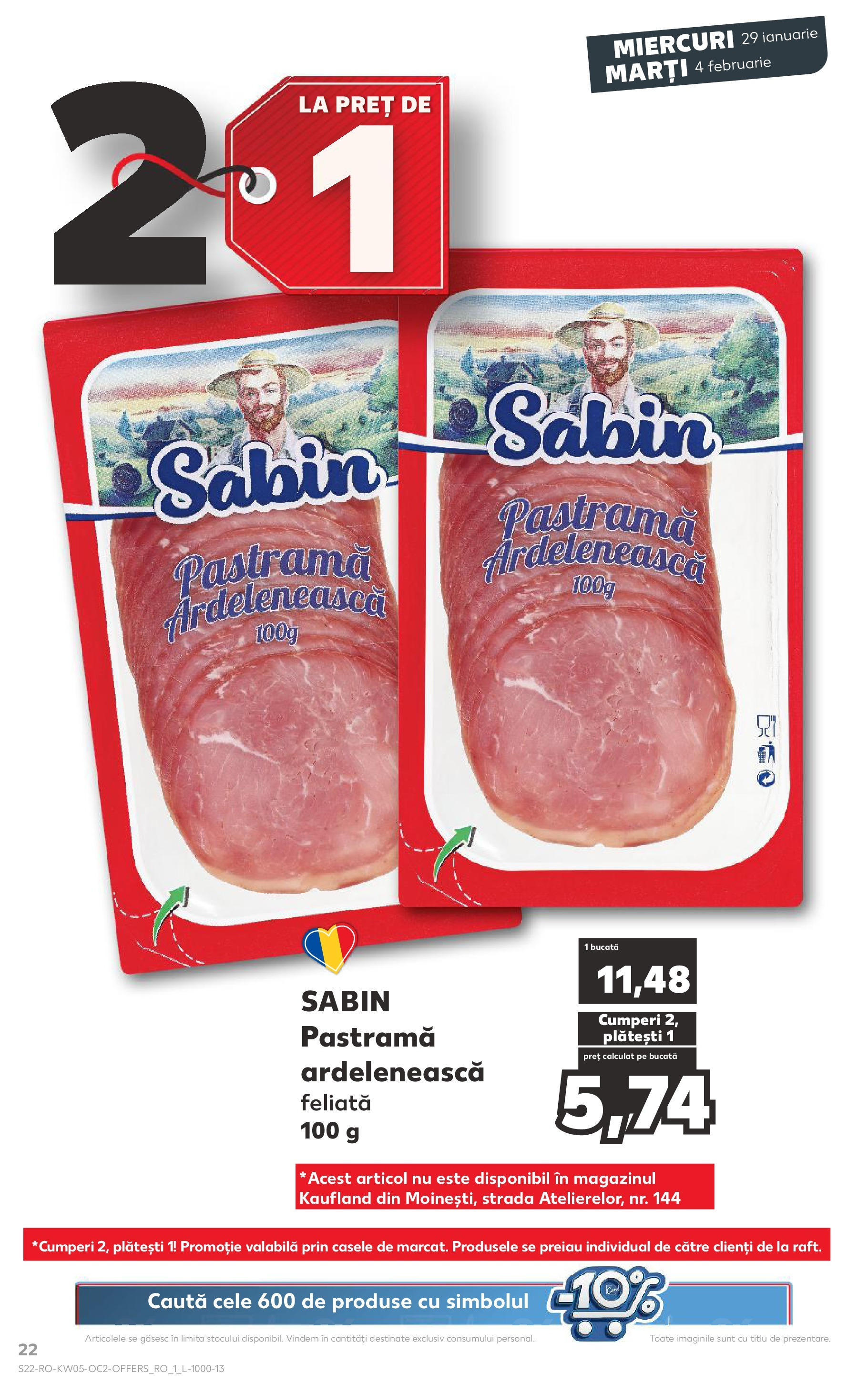 Catalog Kaufland - Deva 29.01.2025 - Revista si Oferta | Pagină: 22