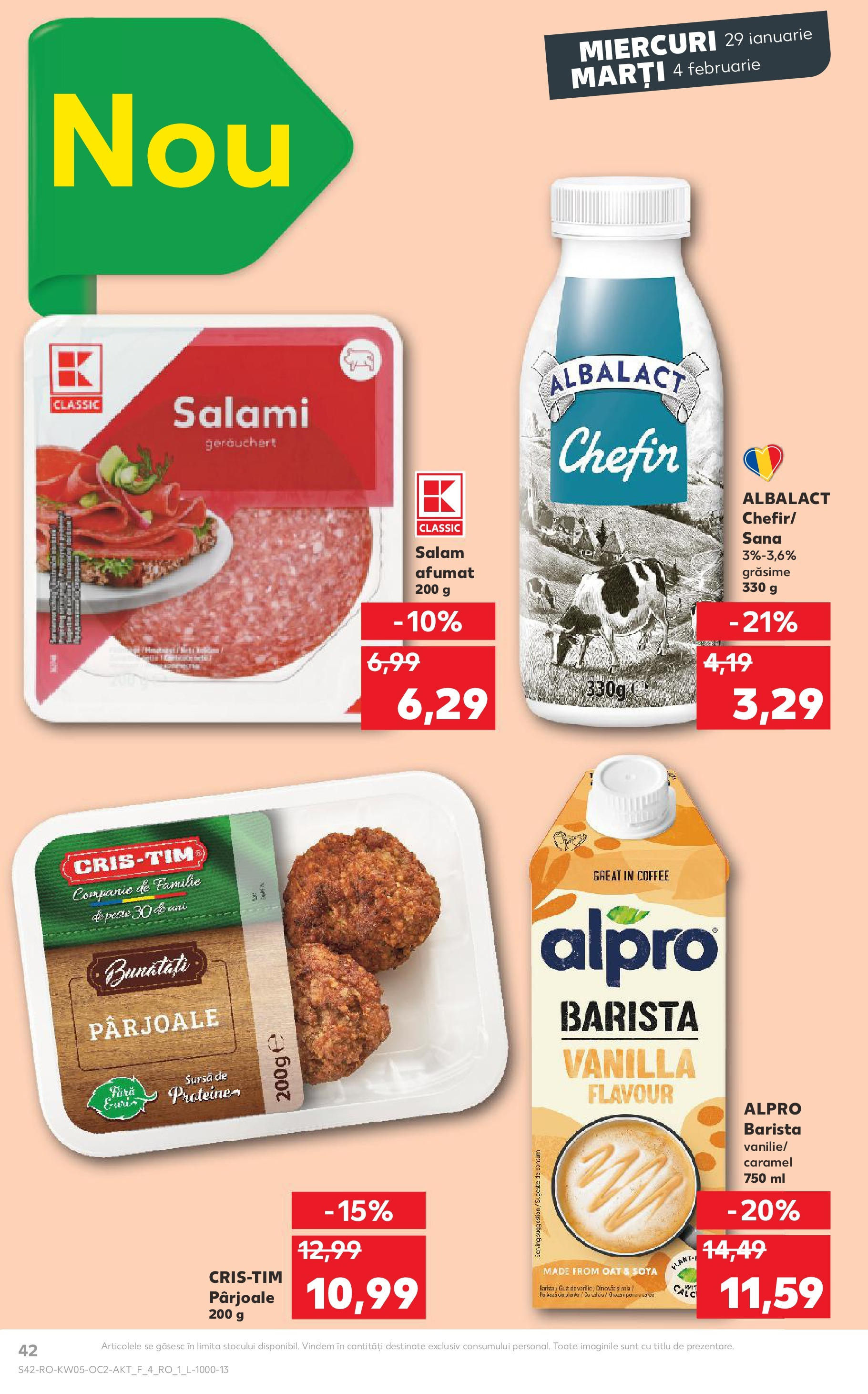 Catalog Kaufland - Deva 29.01.2025 - Revista si Oferta | Pagină: 42 | Produse: Salam