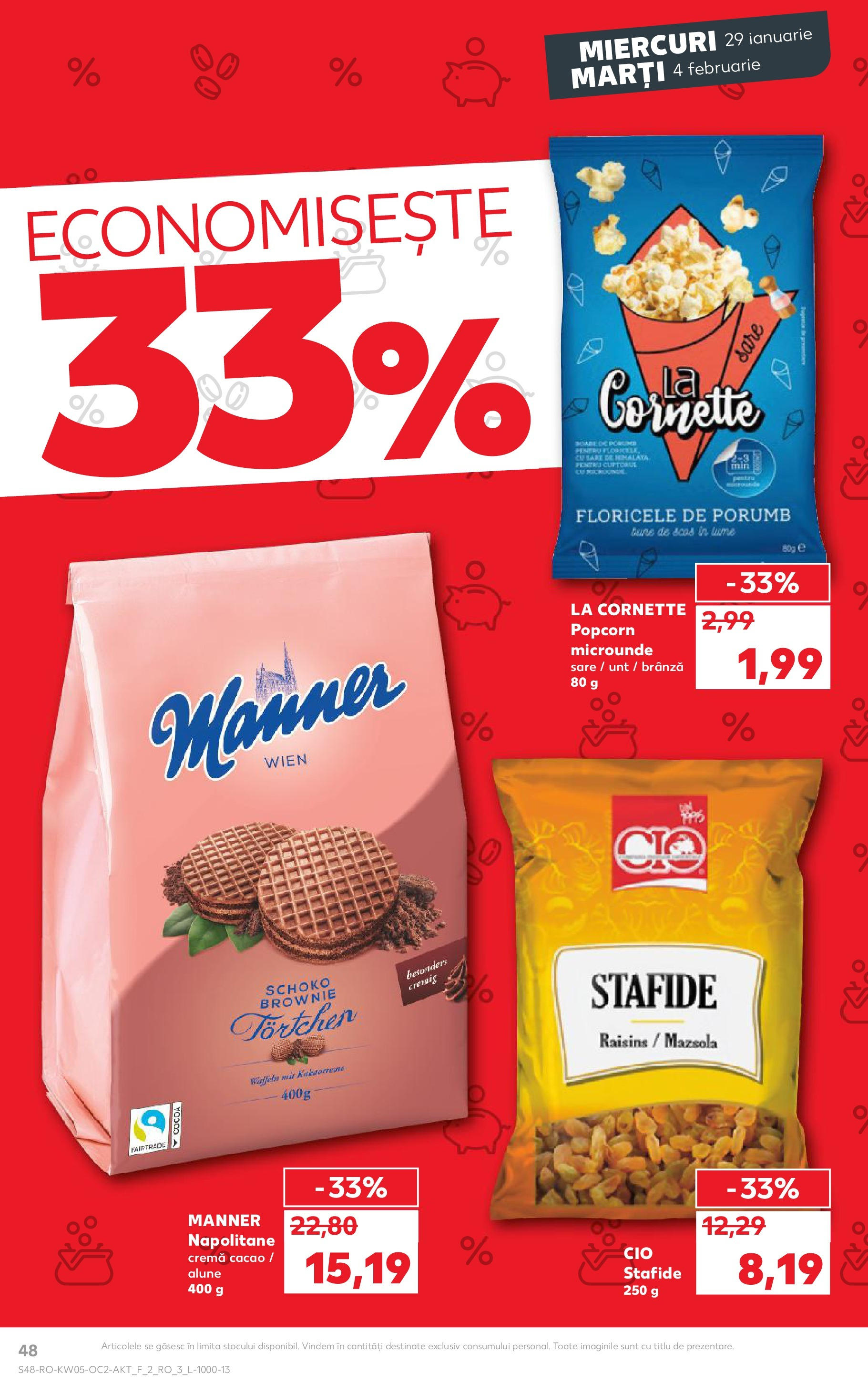 Catalog Kaufland - Deva 29.01.2025 - Revista si Oferta | Pagină: 48 | Produse: Alune, Brânză, Cremă, Cacao