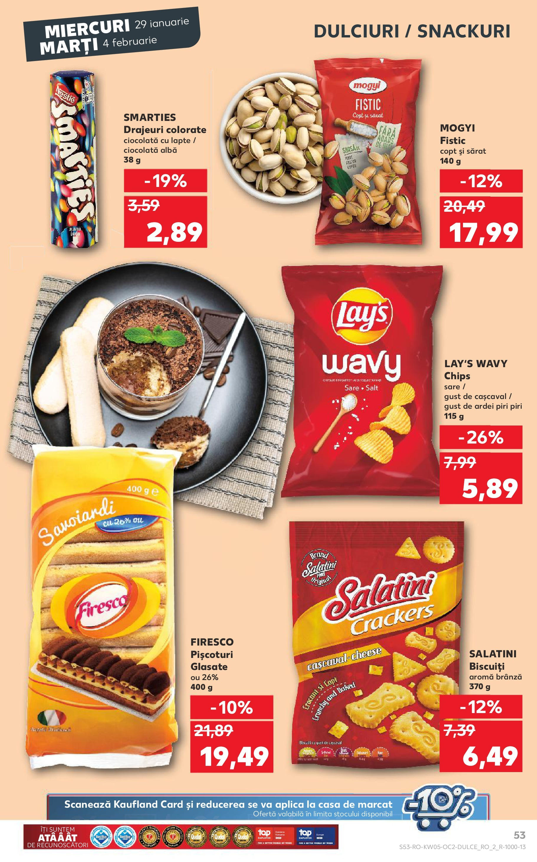 Catalog Kaufland - Deva 29.01.2025 - Revista si Oferta | Pagină: 53 | Produse: Ardei, Lapte, Ciocolată, Sare