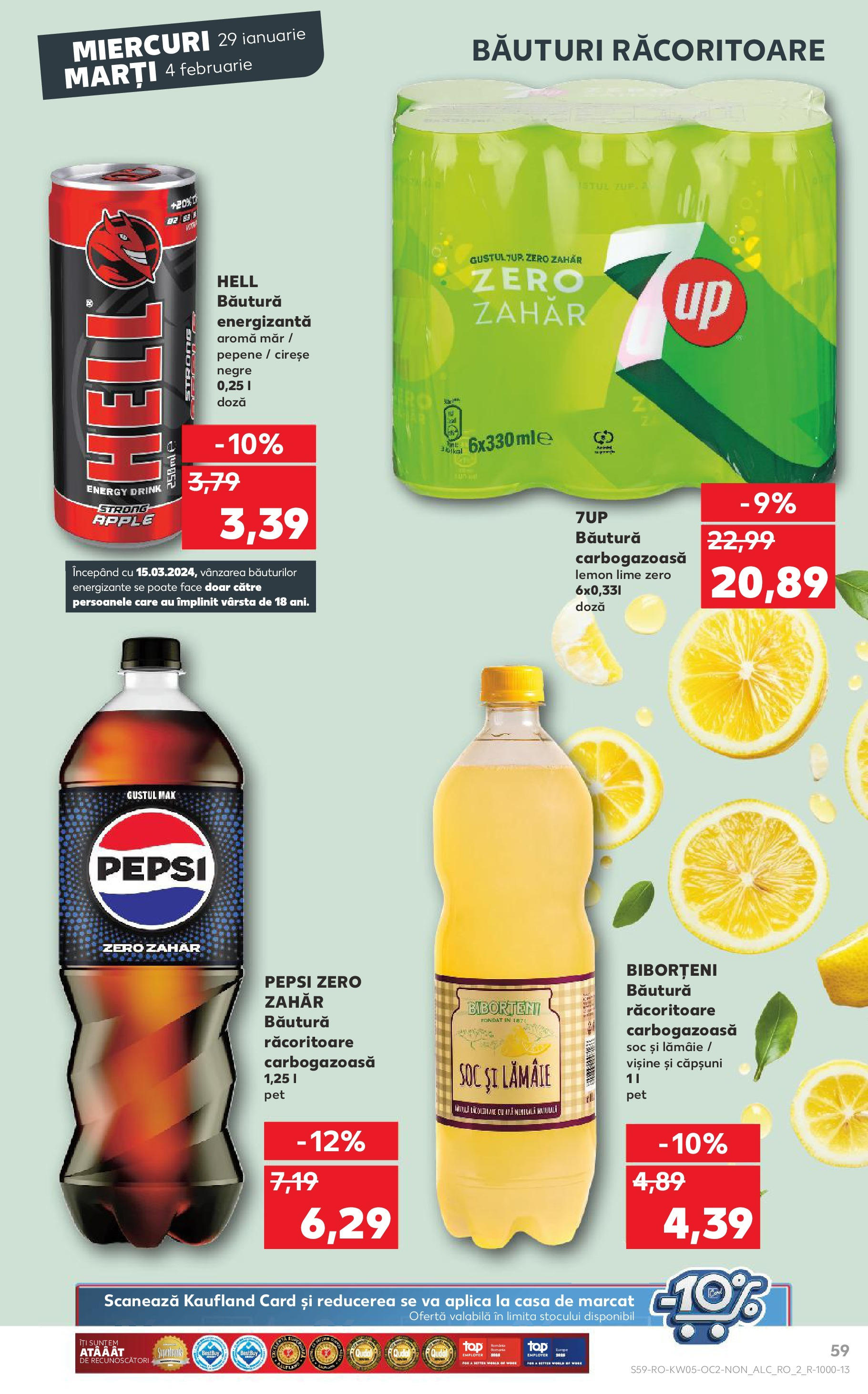 Catalog Kaufland - Deva 29.01.2025 - Revista si Oferta | Pagină: 59 | Produse: Lime, Apple, Cireșe, Zahăr