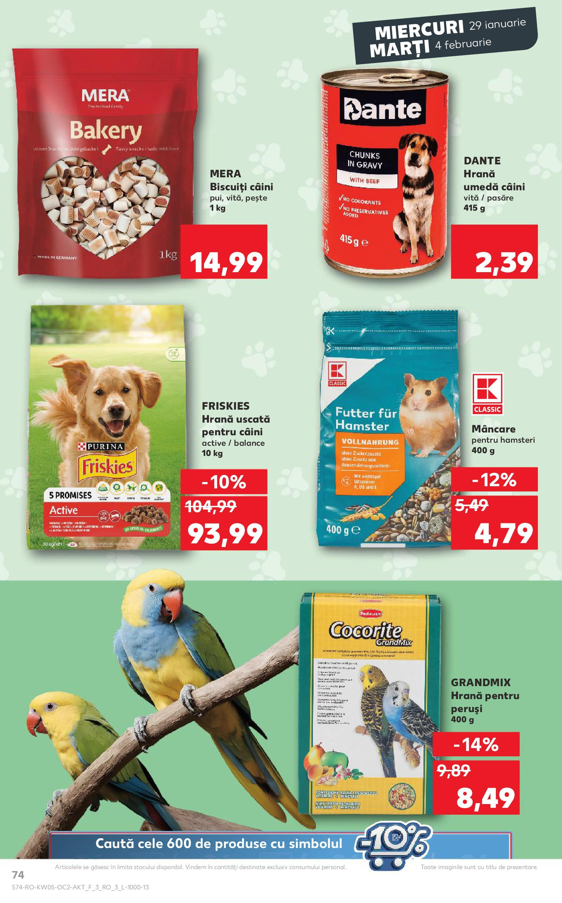 Catalog Kaufland - Deva 29.01.2025 - Revista si Oferta | Pagină: 74 | Produse: Pește, Biscuiți