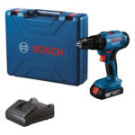 Практикер АКУМУЛАТОРНА УДАРНА БОРМАШИНА BOSCH PROFESSIONAL GSB 183 Li 18 V, 56.00 nm, БРОЙ БАТЕРИИ 1, 2.00 Ah, КУФАР - до 31-07-25
