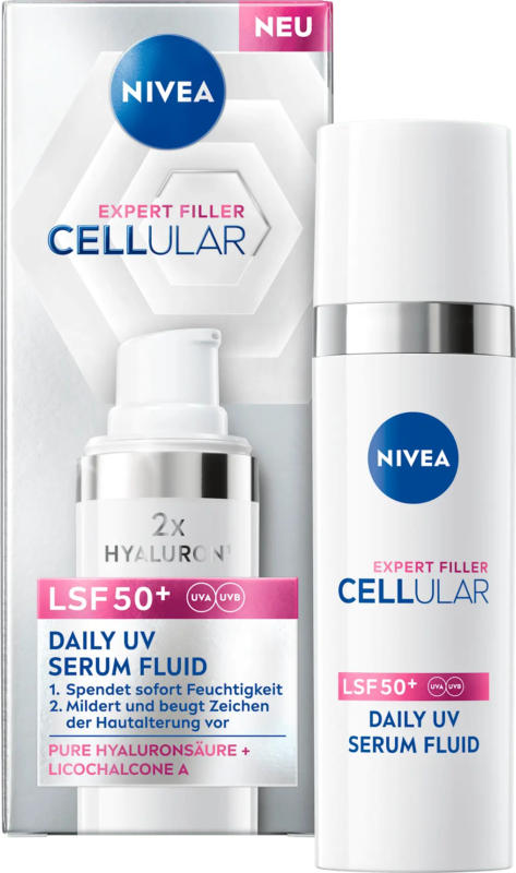 NIVEA Tagescreme Serum Fluid Cellular LSF 50