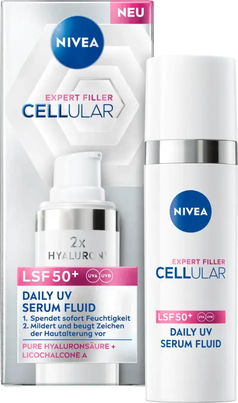 NIVEA Tagescreme Serum Fluid Cellular LSF 50