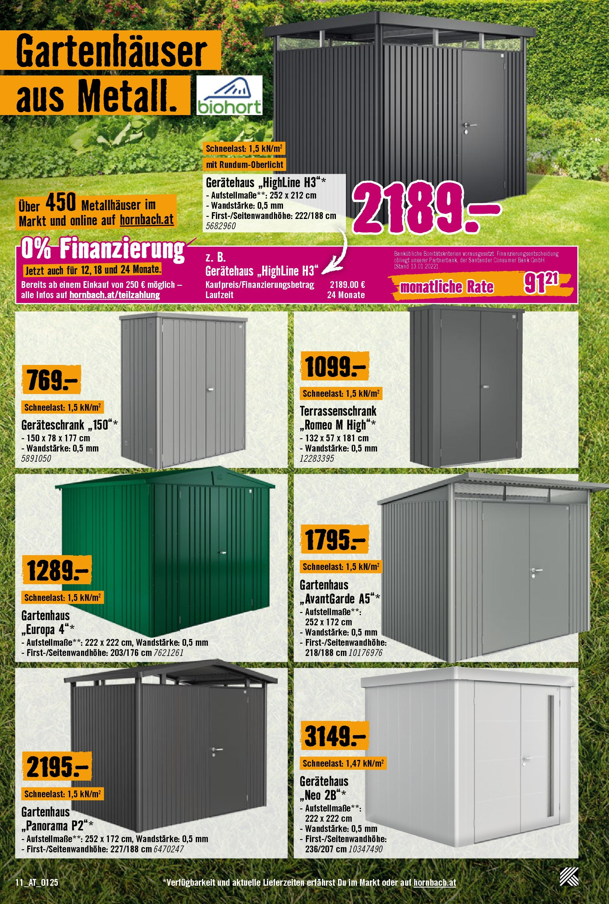 Hornbach Flugblatt von 29.01.2025 - Aktuelle Angebote | Seite: 11