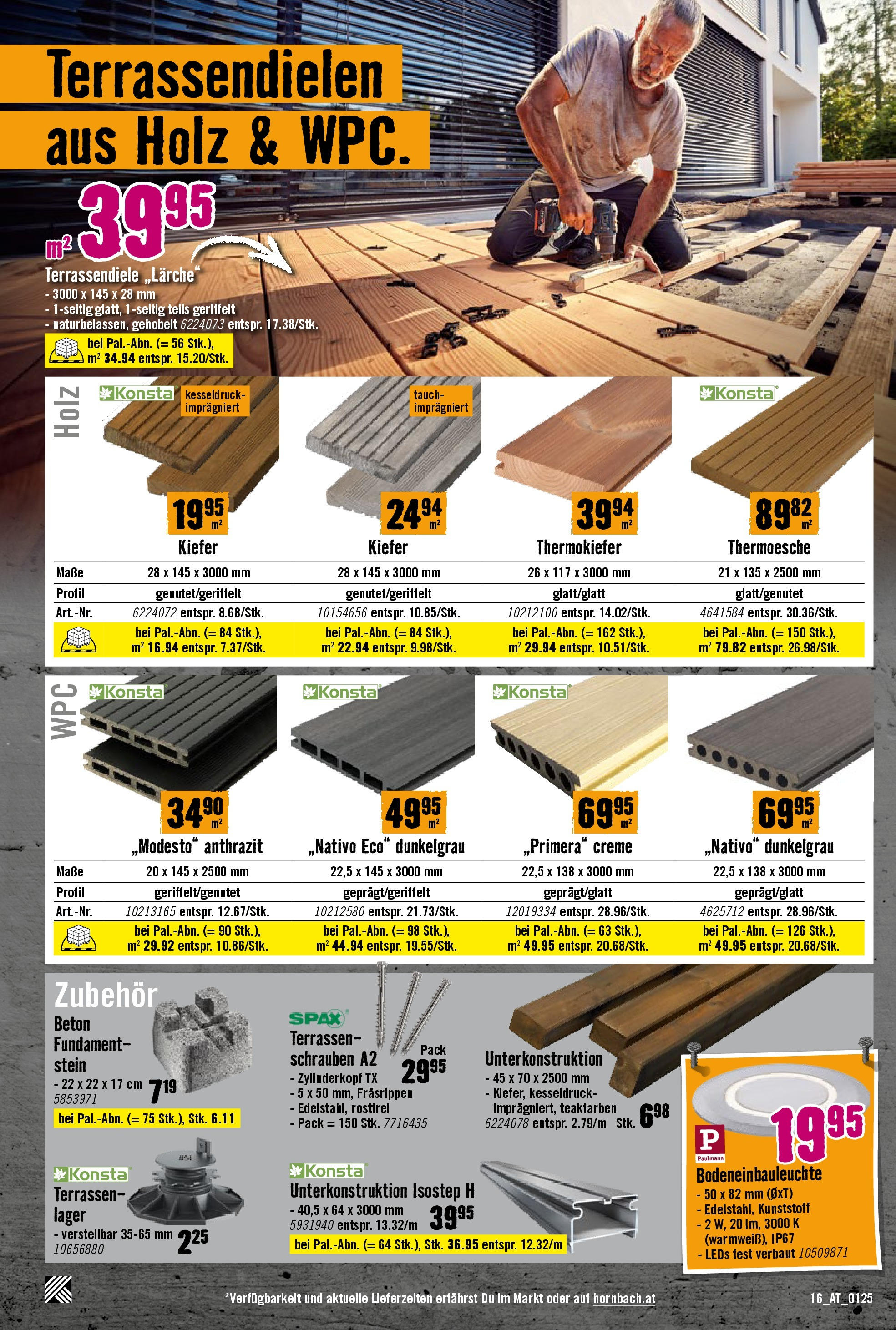 Hornbach Flugblatt von 29.01.2025 - Aktuelle Angebote | Seite: 16 | Produkte: Creme