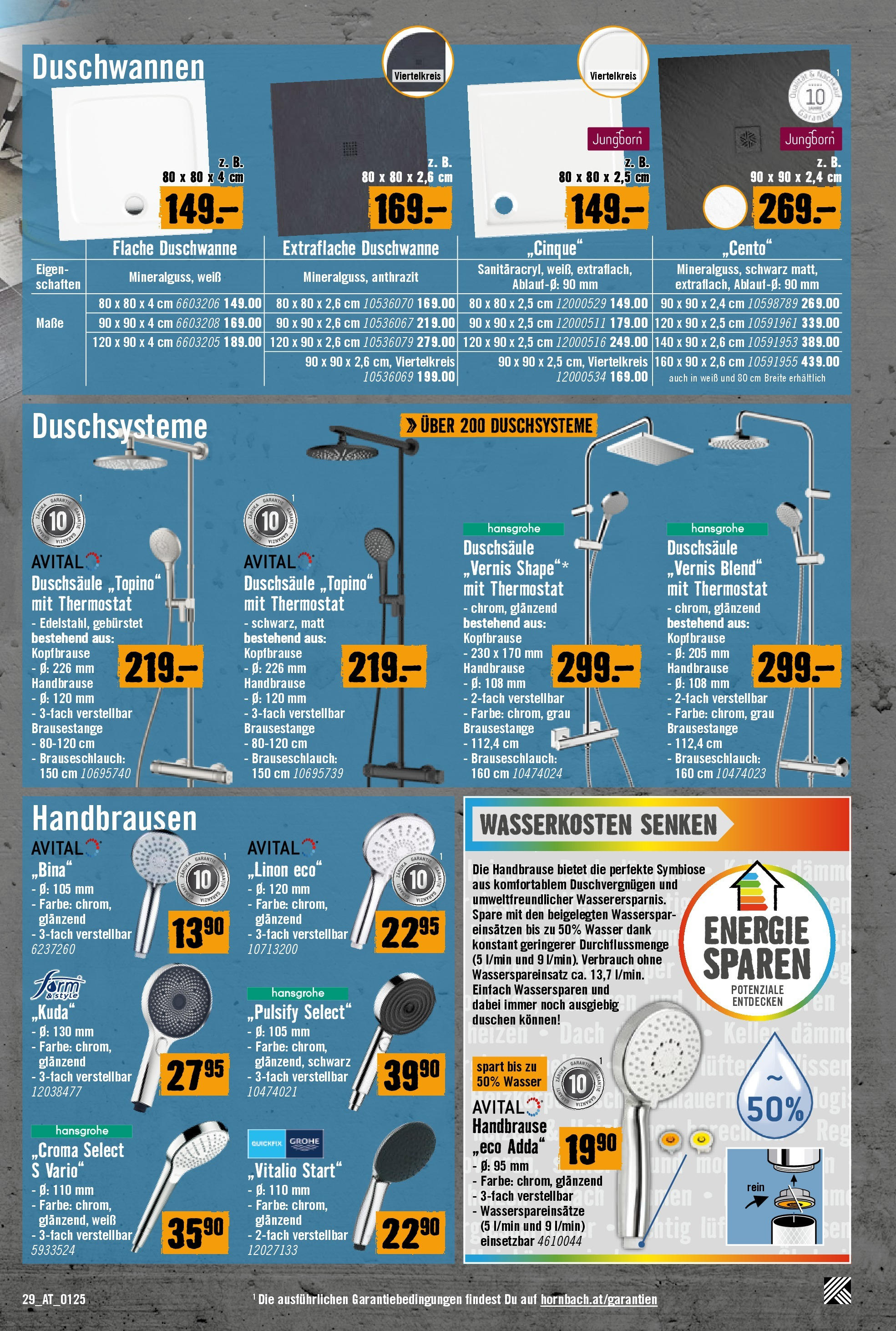 Hornbach Flugblatt von 29.01.2025 - Aktuelle Angebote | Seite: 29 | Produkte: Wasser