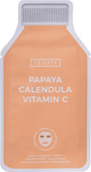 Yeauty Tuchmaske Papaya Calendula Vitamin C