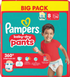 Pampers Baby Pants Baby Dry Gr. 8 Extra Large (17+ kg) Big Pack