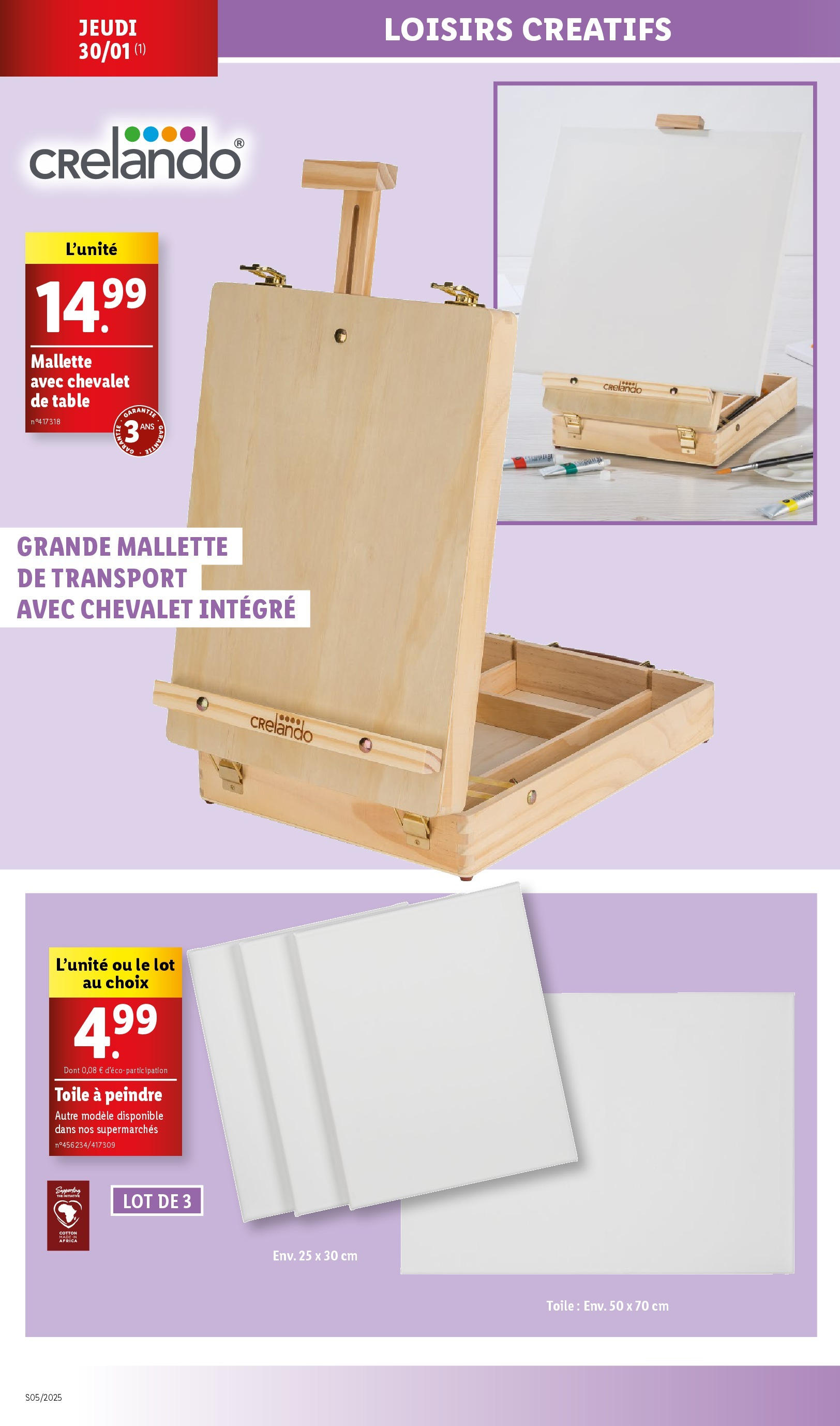 Catalogue LIDL du 28/01/2025 | Promo prospectus en ligne | Page: 52 | Produits: Chevalet, Table